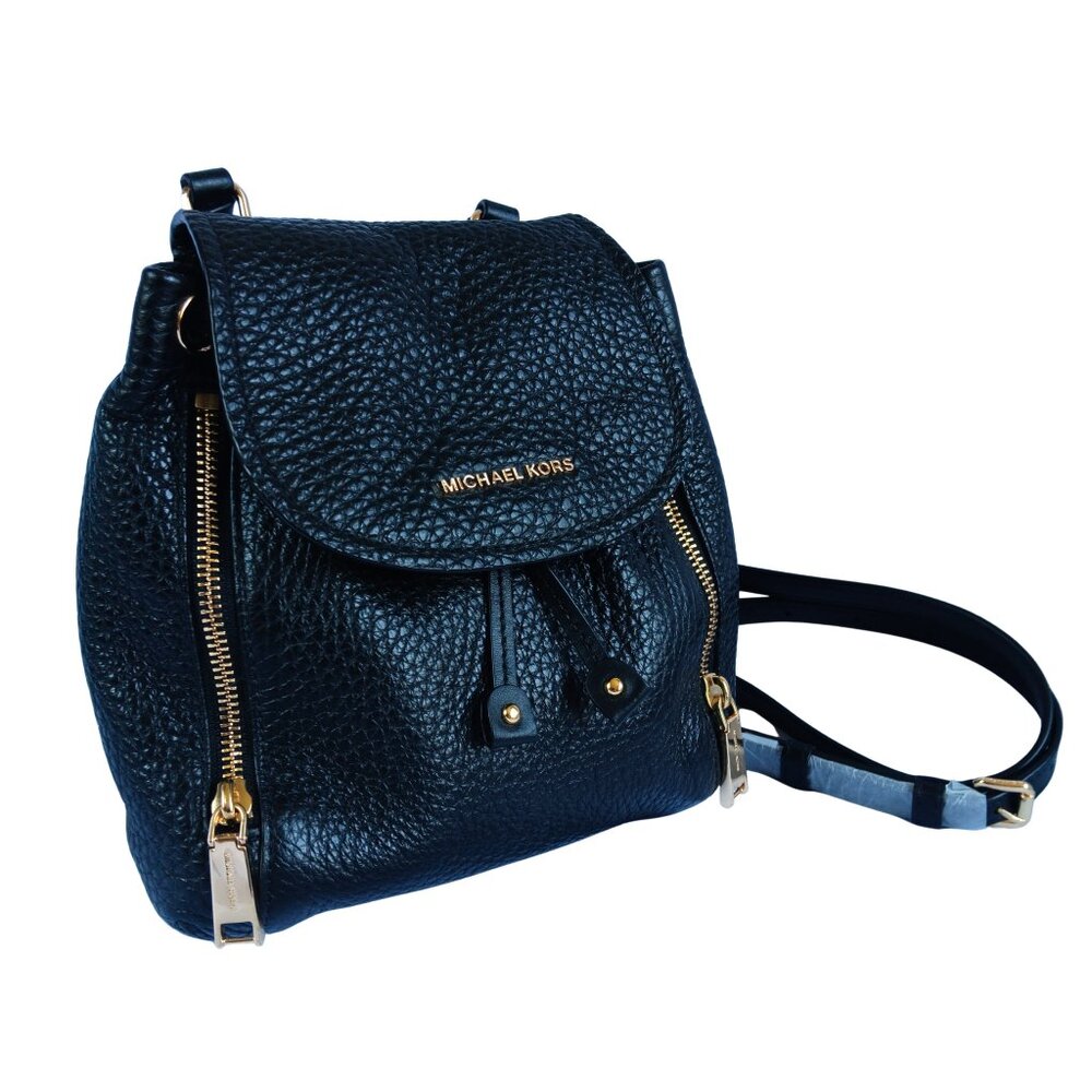 NWOT Michael Kors Viv Extra-Small Pebbled Leather Backpack